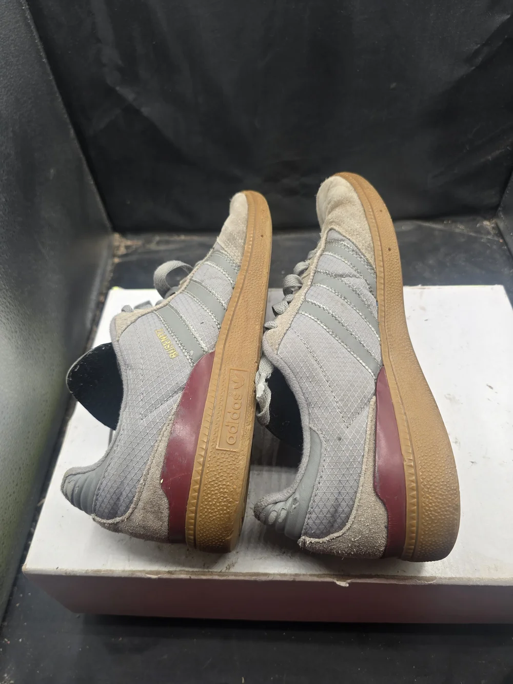 adidas Men’s Gray Suede Sneakers